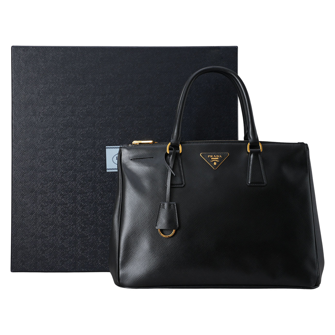 PRADA(USED)프라다 BN2274 사피아노 럭스 토트겸 숄더백