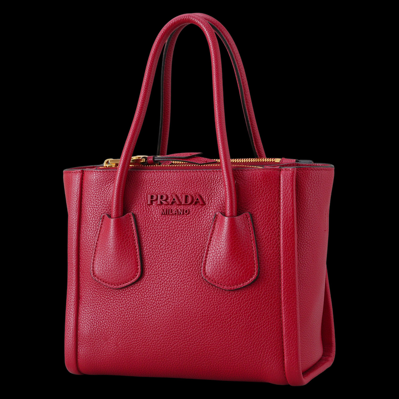 PRADA(USED)프라다 1BA259 비텔로 다이노 토트겸 숄더백