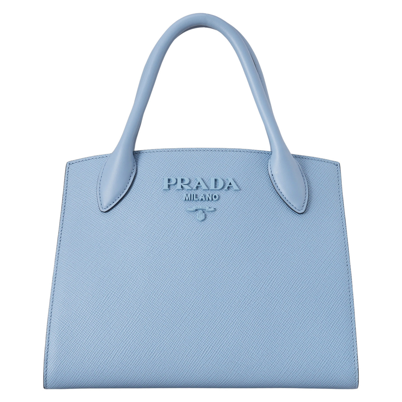 PRADA(USED)프라다 1BA156 사피아노 모노그롬 토트겸 숄더백