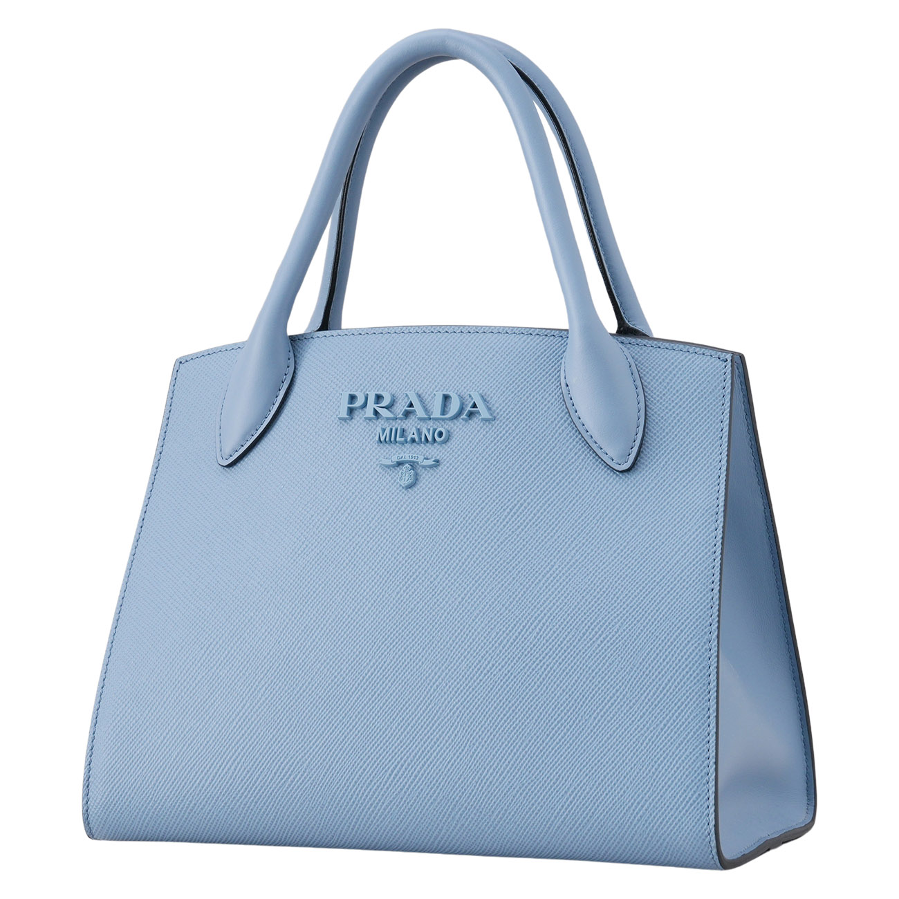 PRADA(USED)프라다 1BA156 사피아노 모노그롬 토트겸 숄더백