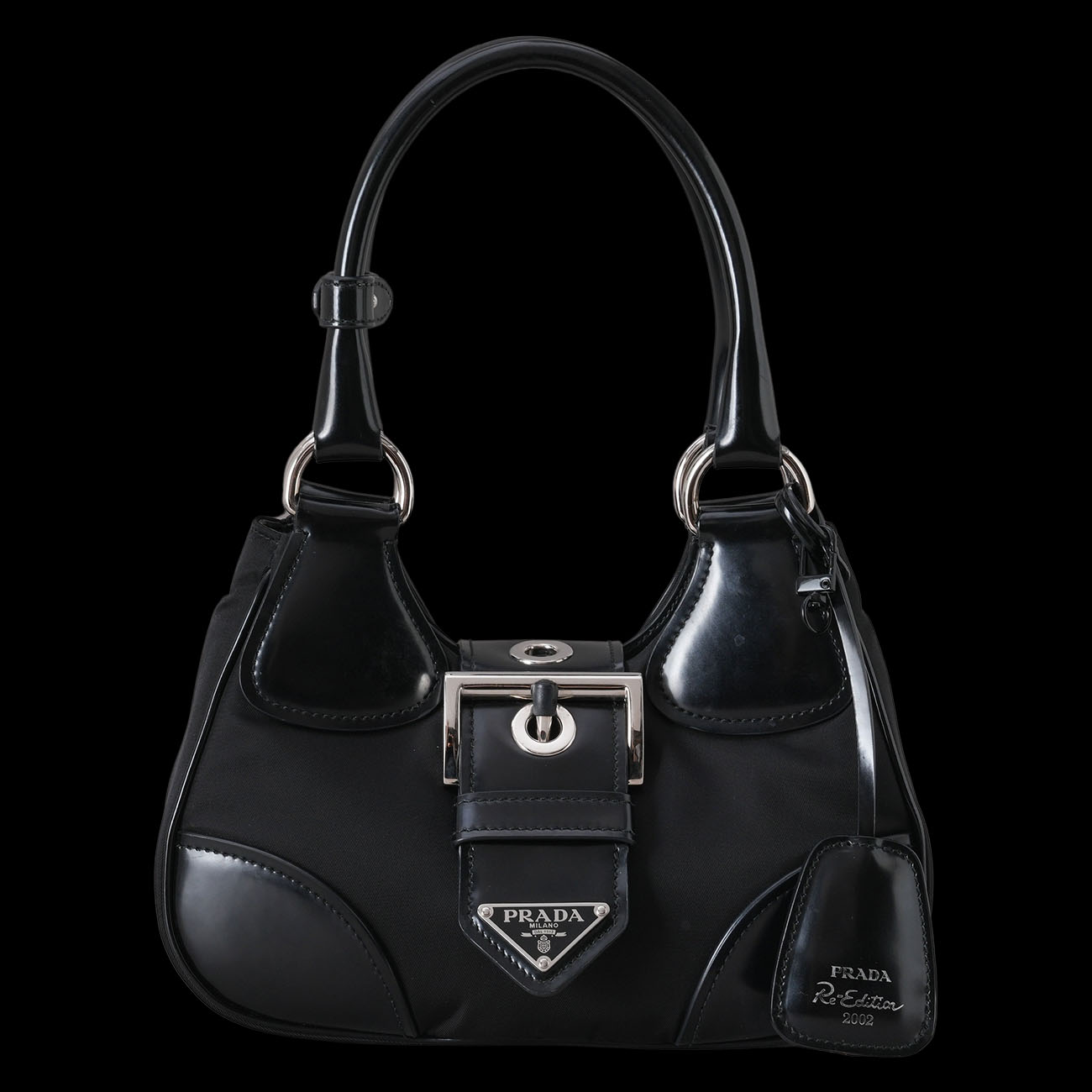 PRADA(USED)프라다 리나일론 문 백