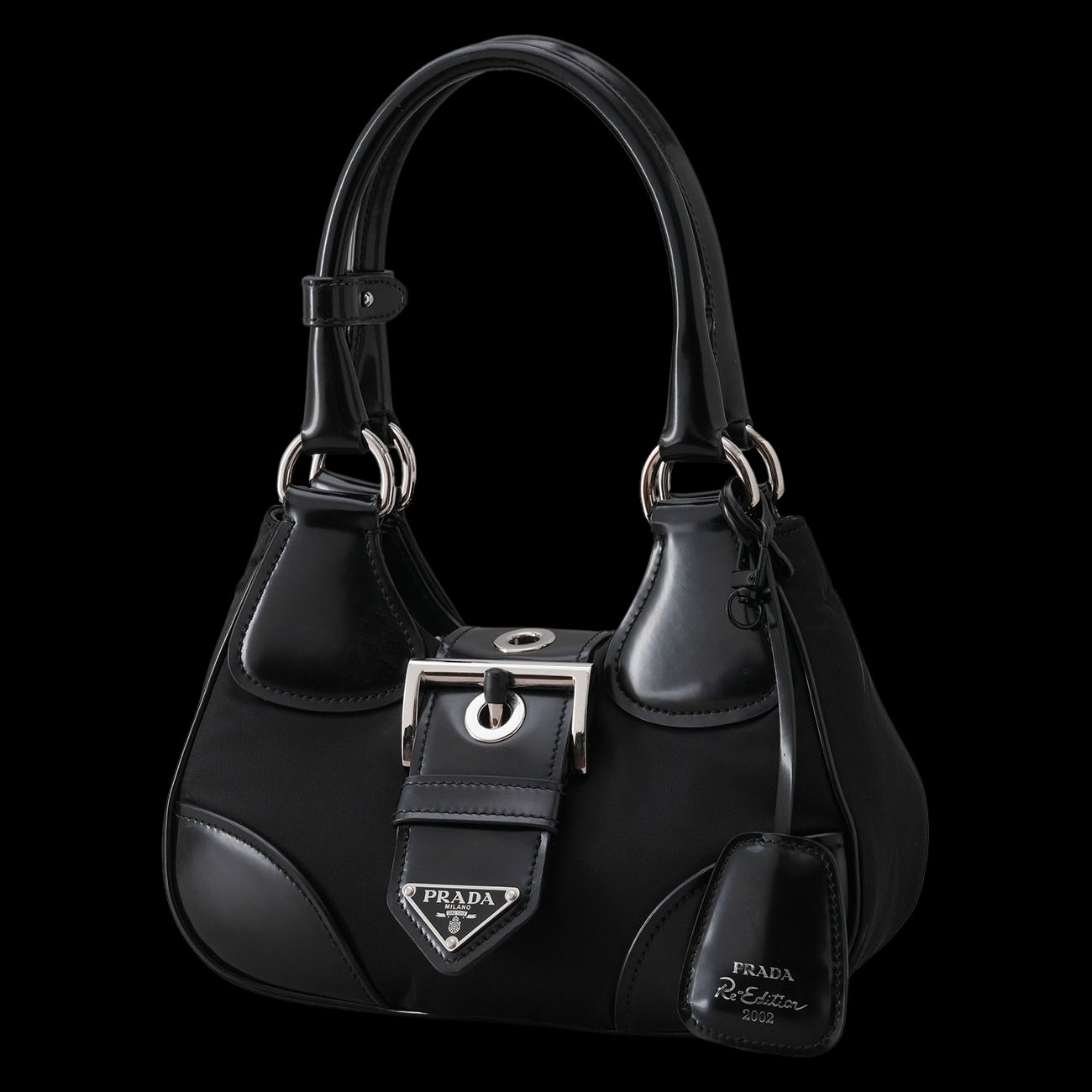 PRADA(USED)프라다 리나일론 문 백