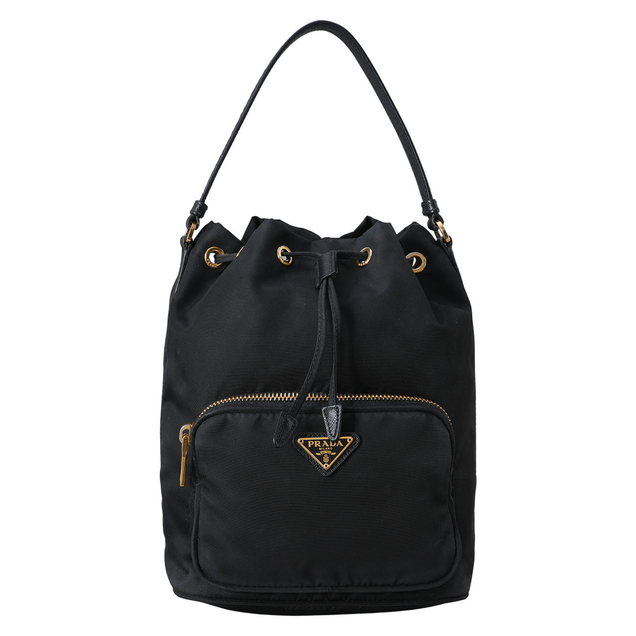 PRADA(USED)프라다 1BH038 리나일론 버킷백