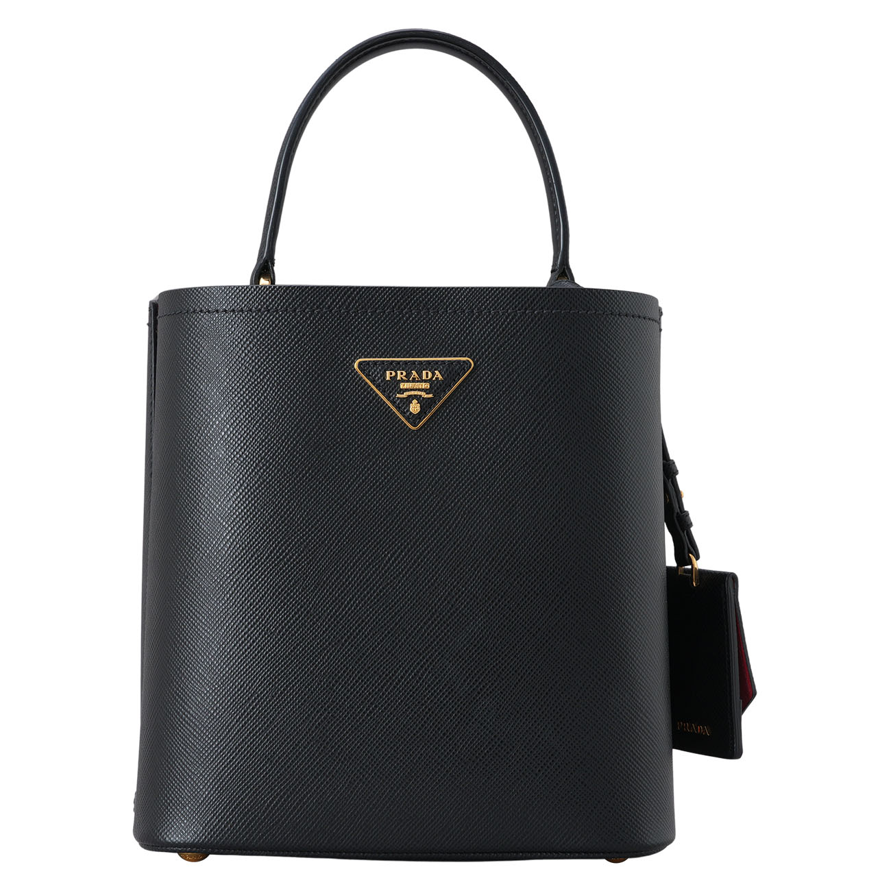 PRADA(USED)프라다 1BA212 사피아노 파니에 버킷백