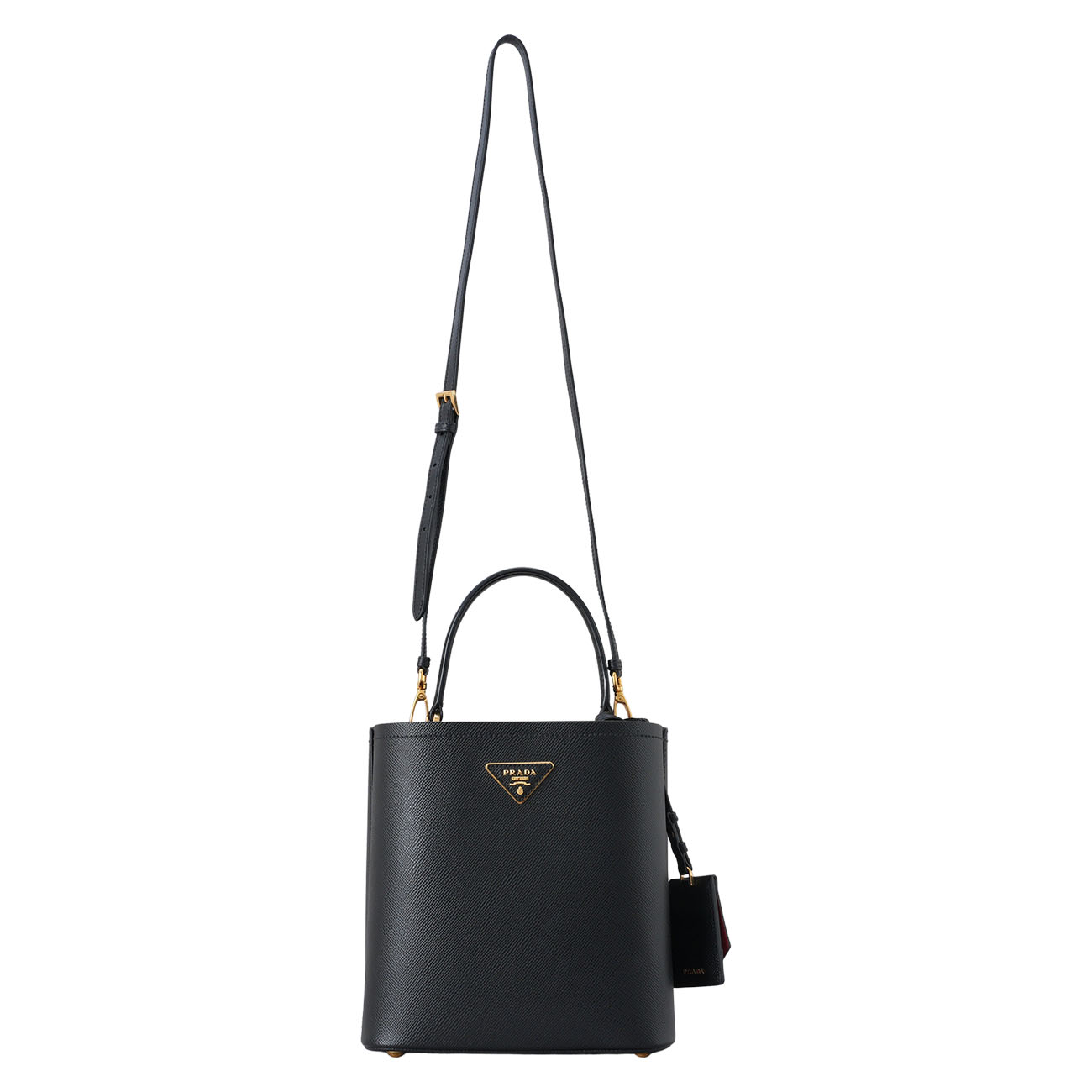 PRADA(USED)프라다 1BA212 사피아노 파니에 버킷백
