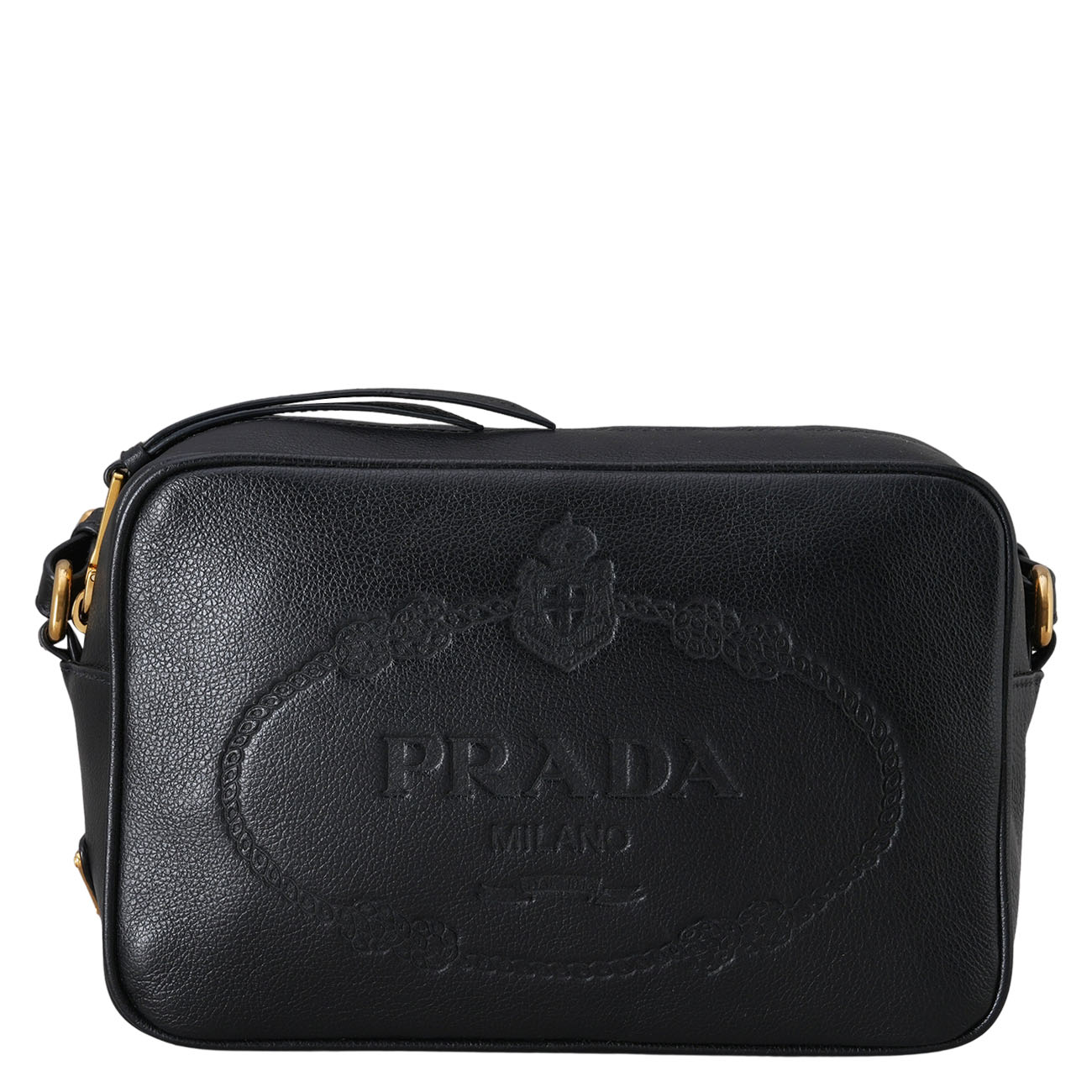 PRADA(USED)프라다 1BH089 앰보시드 크로스백
