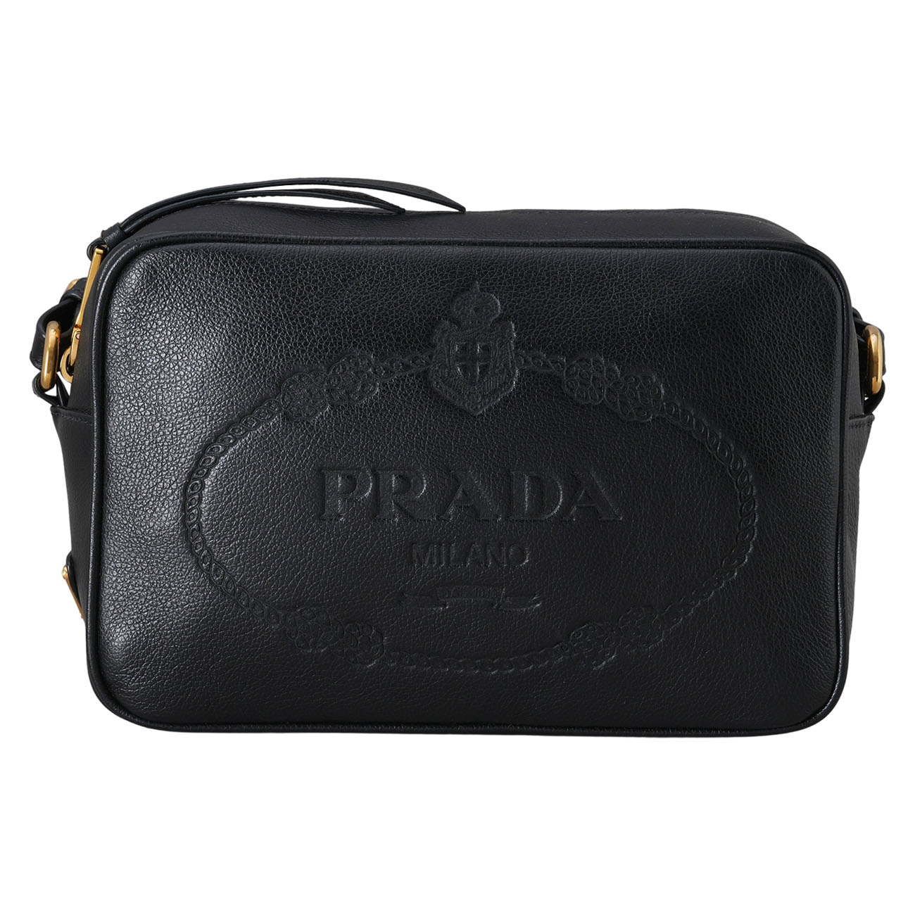 PRADA(USED)프라다 1BH089 앰보시드 크로스백