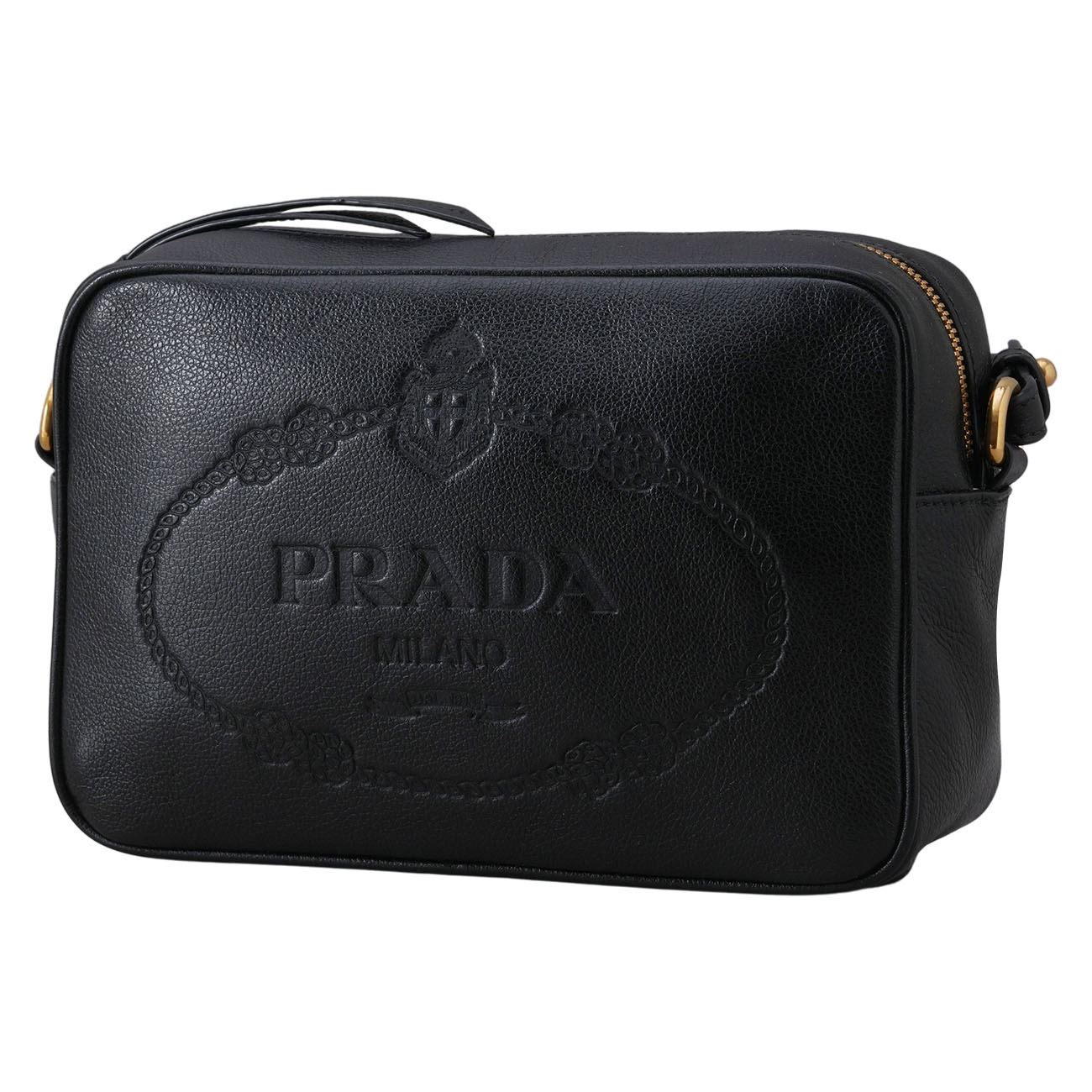 PRADA(USED)프라다 1BH089 앰보시드 크로스백