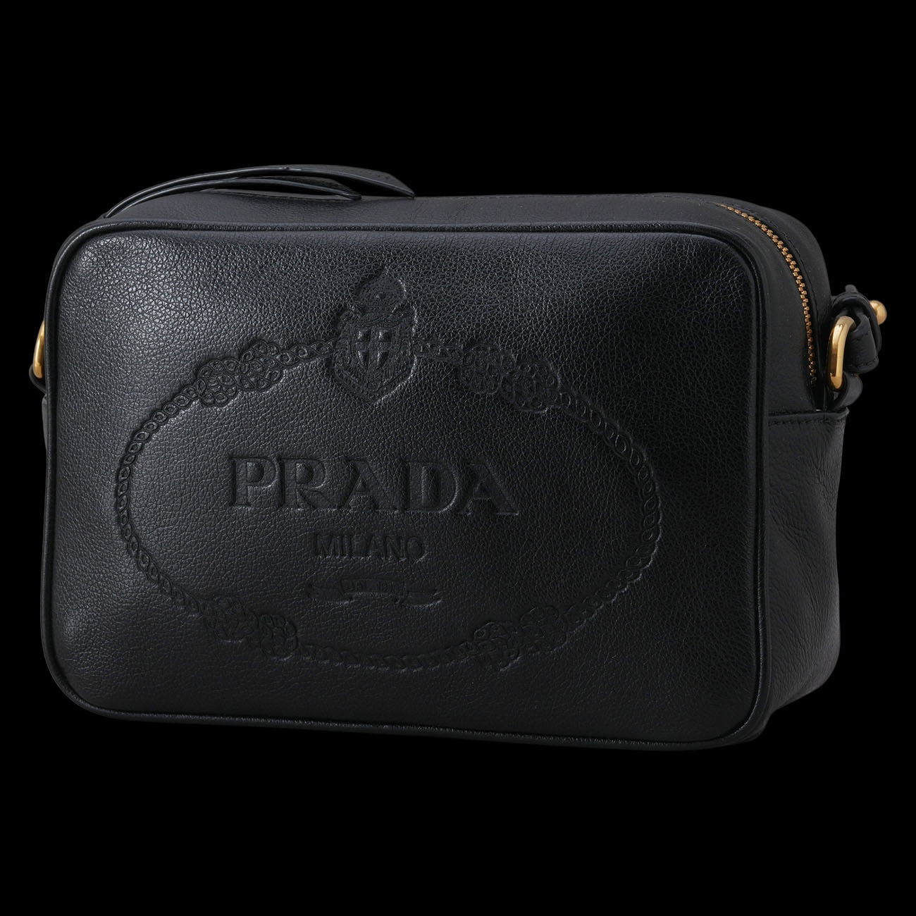 PRADA(USED)프라다 1BH089 앰보시드 크로스백