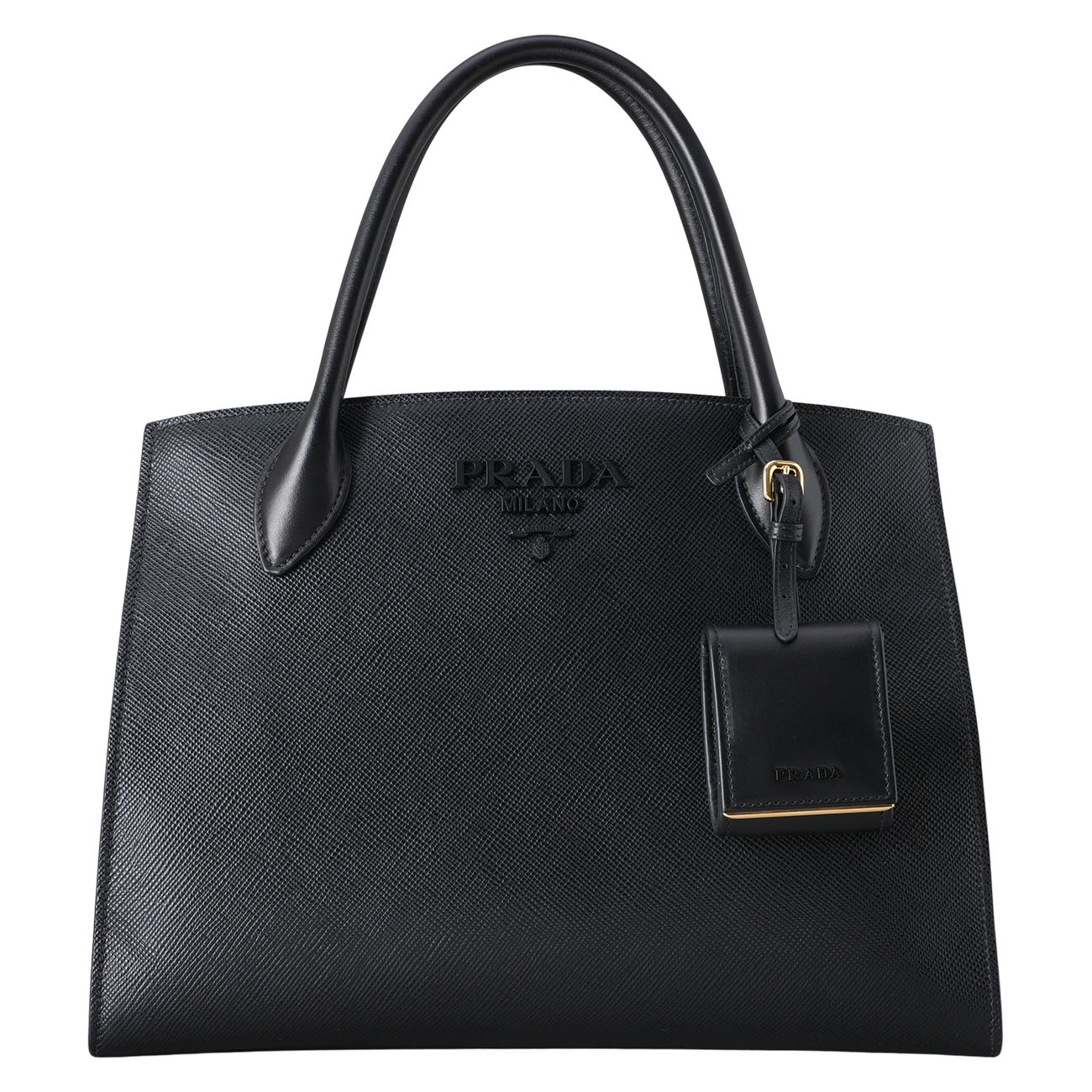 PRADA(USED)프라다 1BA155 모노크롬 토트겸 숄더백