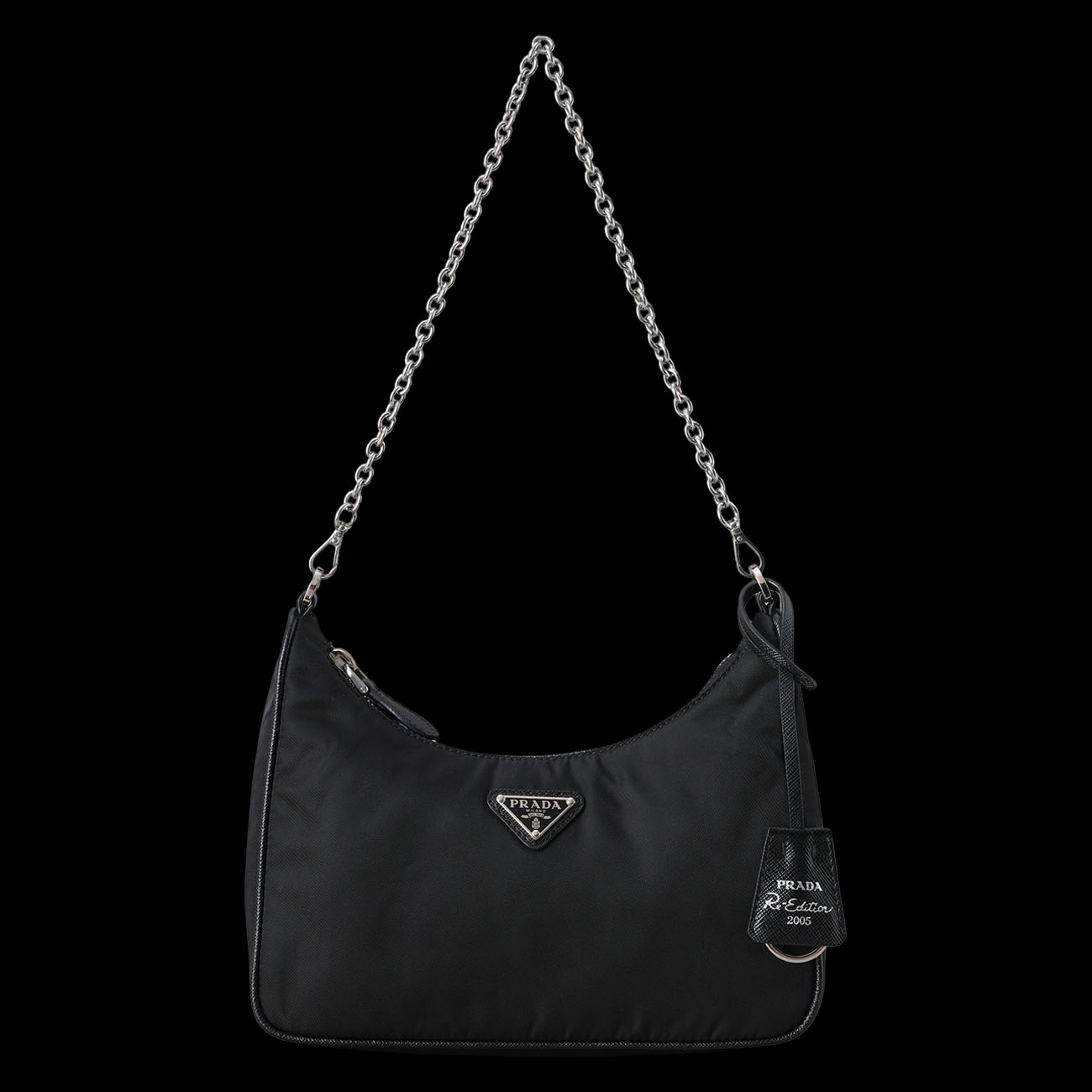 PRADA(USED)프라다 1BH204 리나일론 테수토 호보백