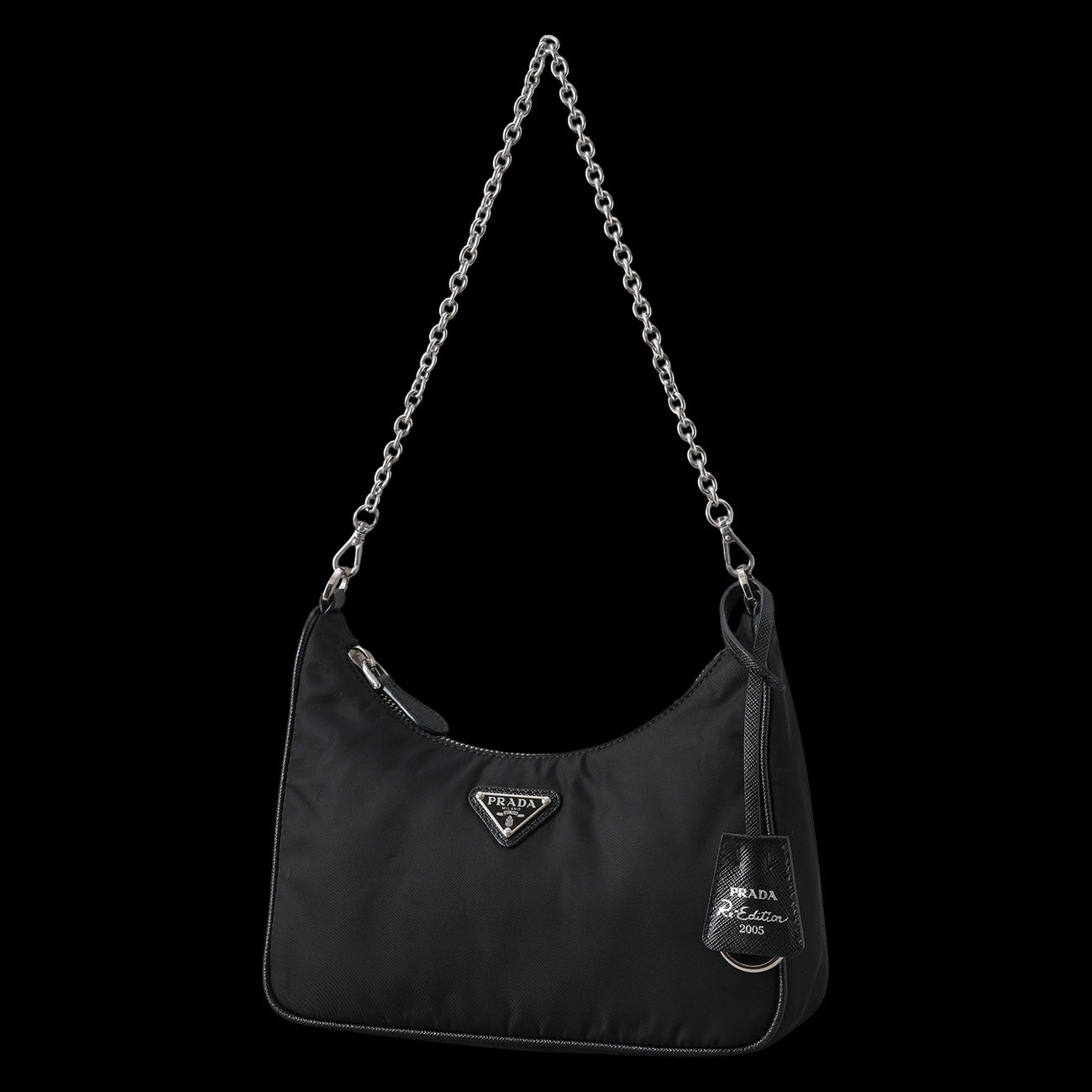 PRADA(USED)프라다 1BH204 리나일론 테수토 호보백