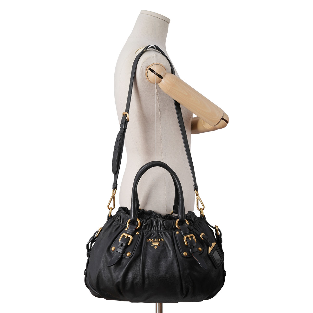 PRADA(USED)프라다 BR4259 소프트 카프 토트겸 숄더백