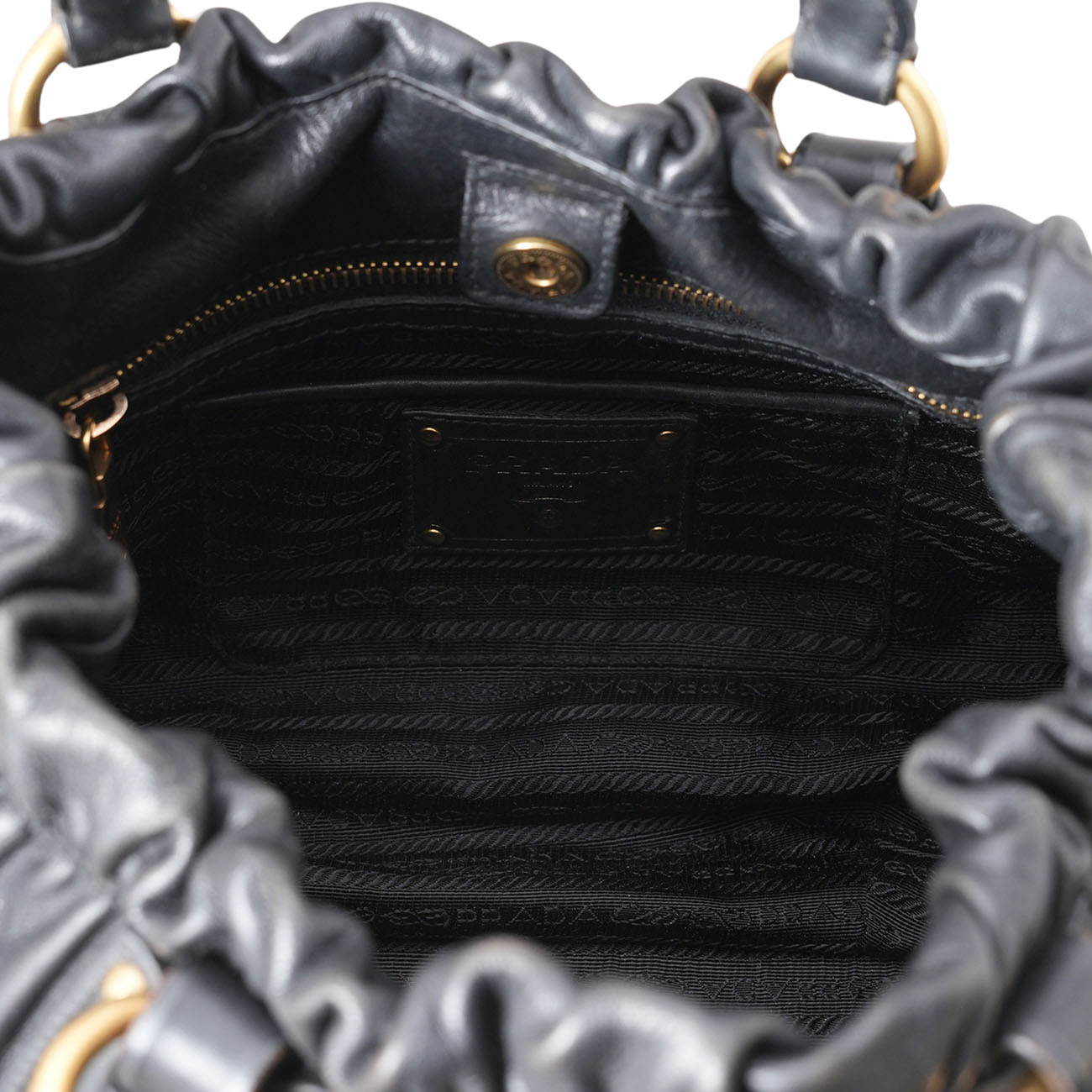 PRADA(USED)프라다 BR4259 소프트 카프 토트겸 숄더백