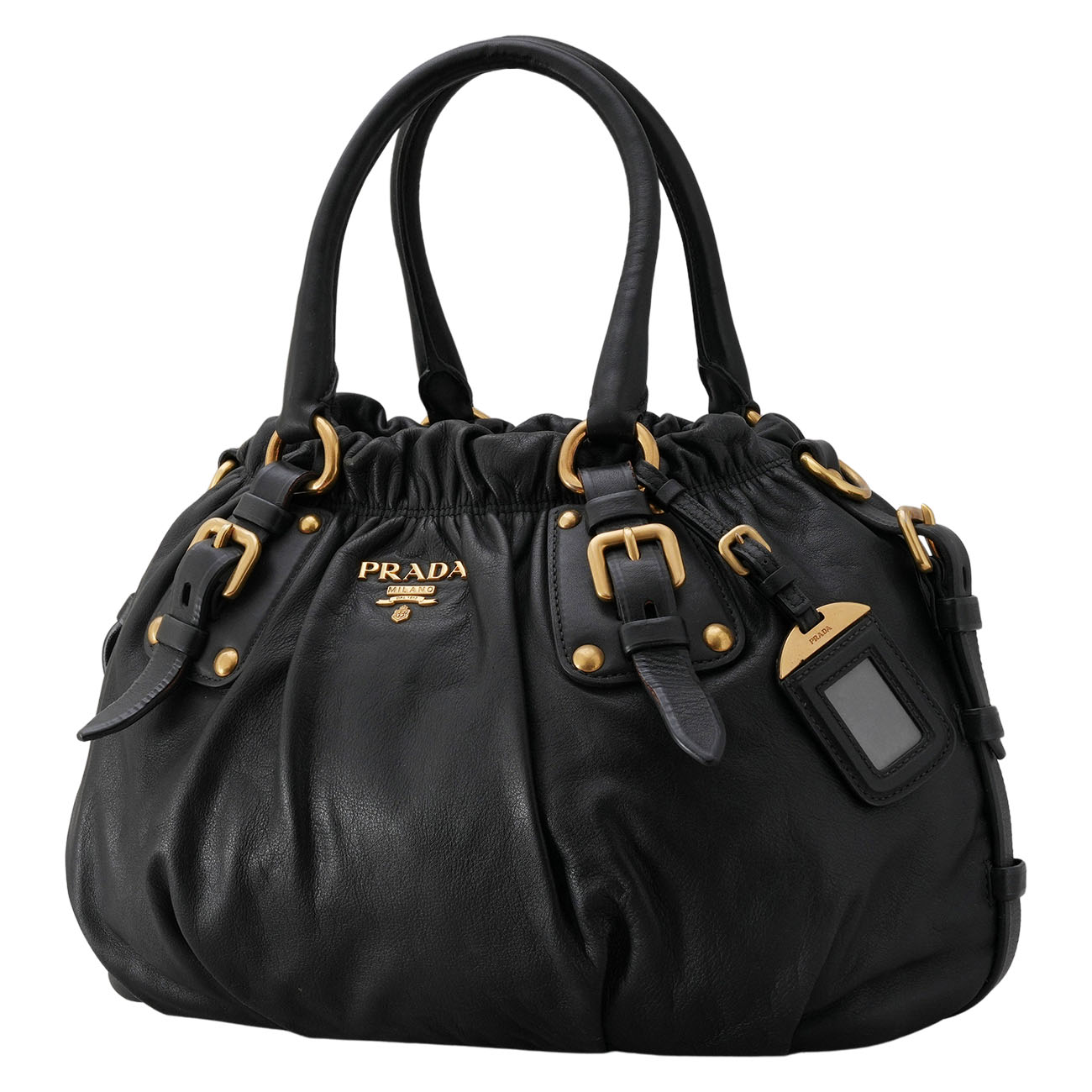 PRADA(USED)프라다 BR4259 소프트 카프 토트겸 숄더백
