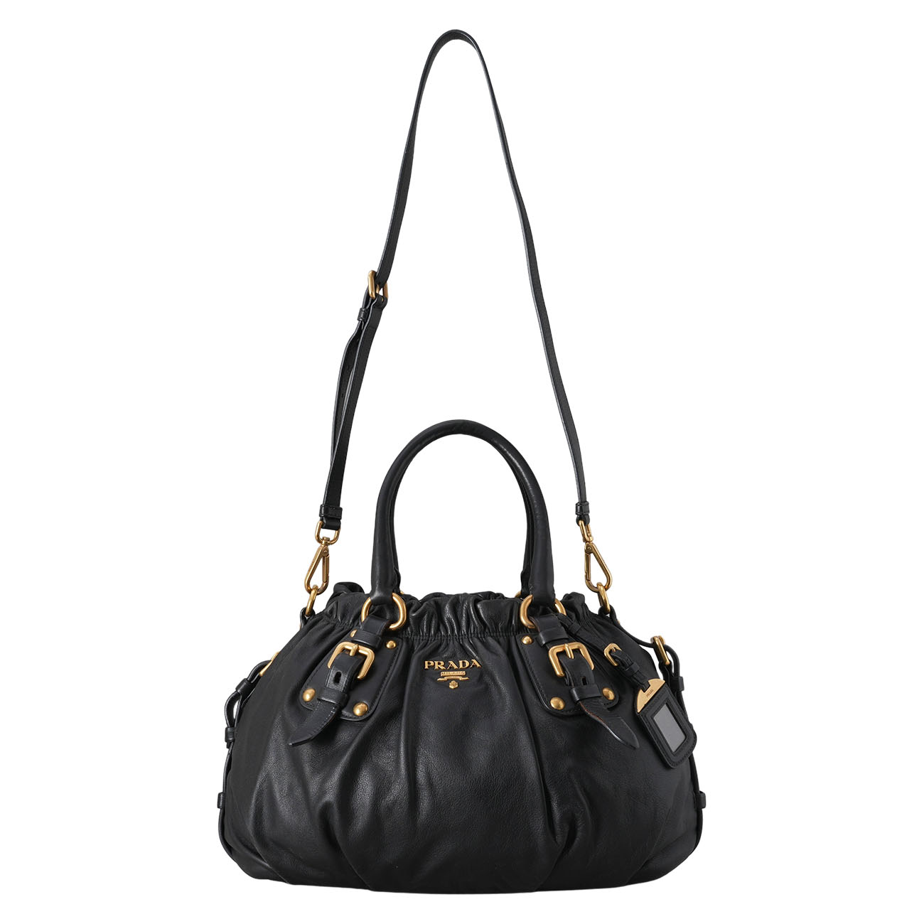 PRADA(USED)프라다 BR4259 소프트 카프 토트겸 숄더백