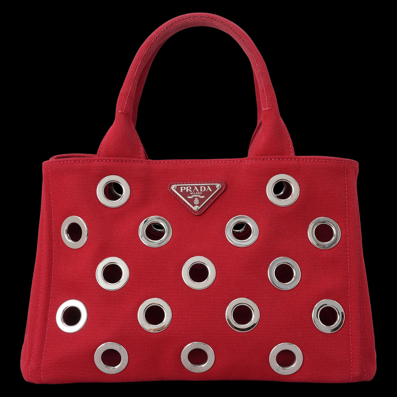 PRADA(USED)프라다 1BG439 시즌 카나파 토트겸 숄더백