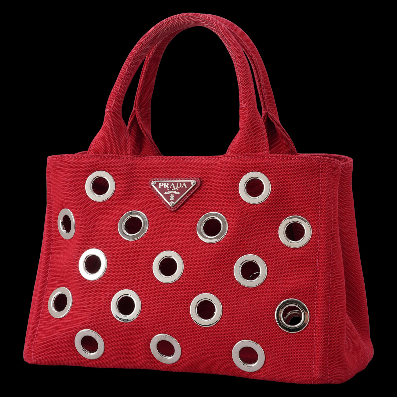 PRADA(USED)프라다 1BG439 시즌 카나파 토트겸 숄더백