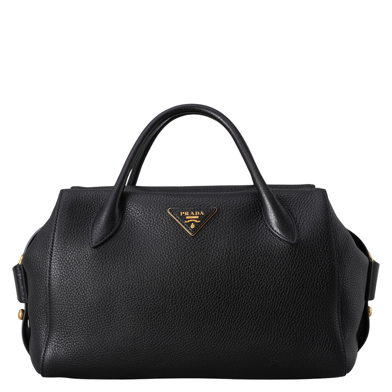 PRADA(USED)프라다 비텔로 트라이앵글 토트백