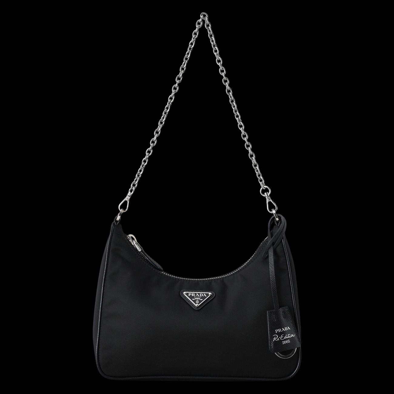 PRADA(USED)프라다 1BH204 리나일론 테수토 호보백