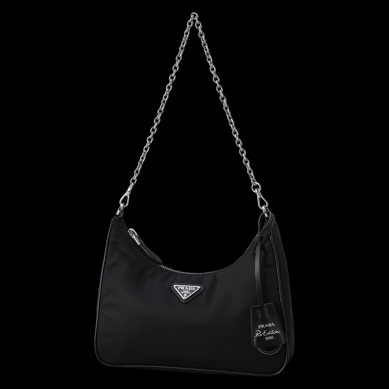 PRADA(USED)프라다 1BH204 리나일론 테수토 호보백