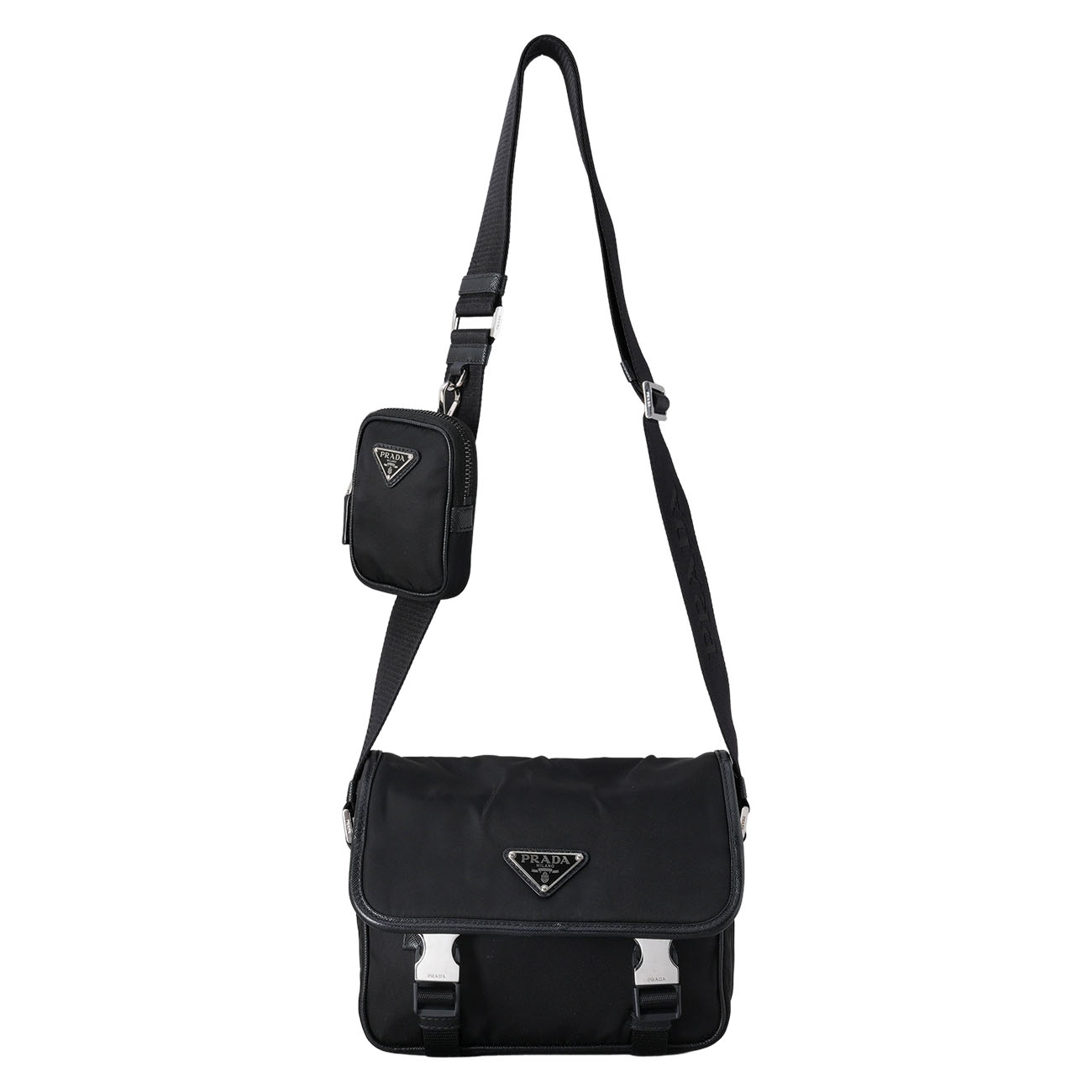 PRADA(USED)프라다 2VD034 리나일론 테수토 메신저백