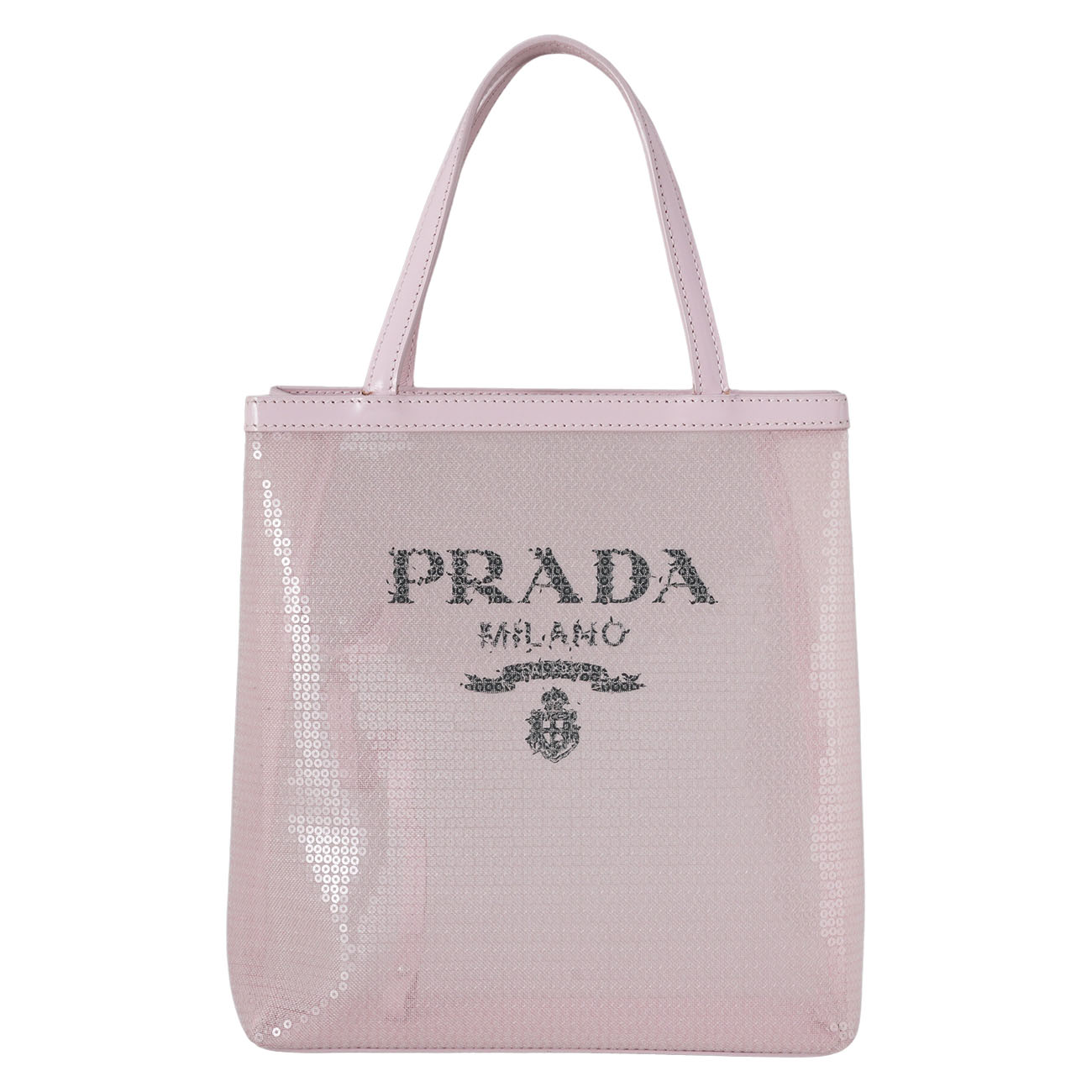 PRADA(USED)프라다 시퀸 매쉬 스몰 토트백