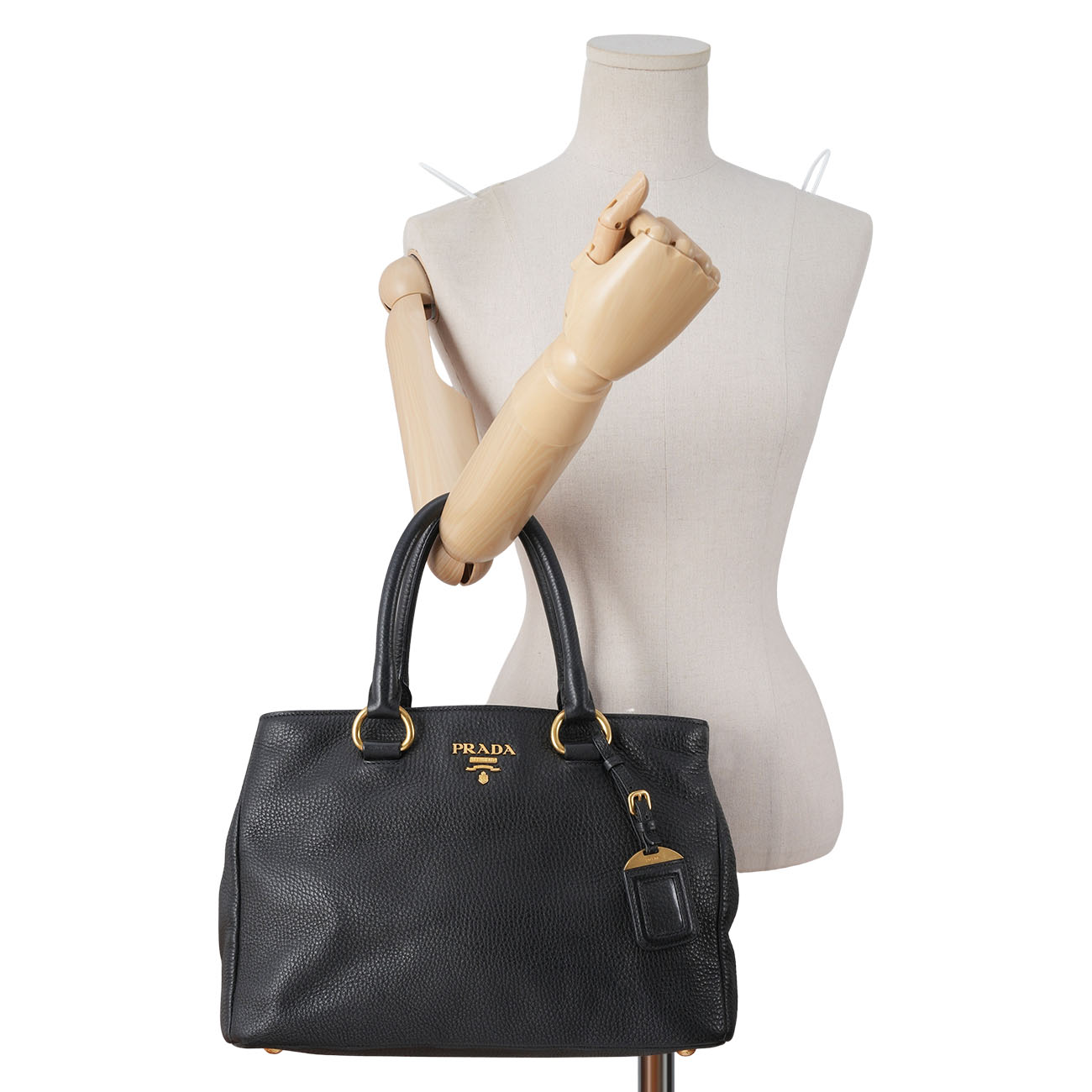 PRADA(USED)프라다 BN2878 비텔로 다이노 토트백