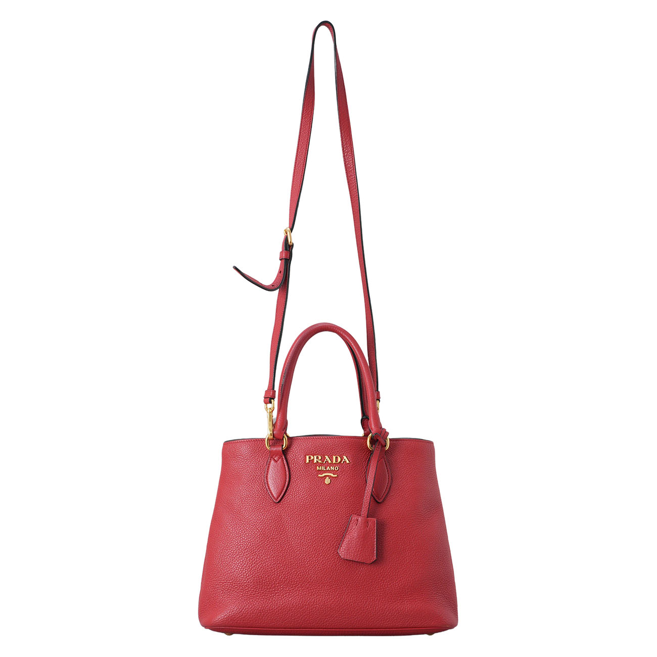 PRADA(USED)프라다 비텔로 토트겸 숄더백