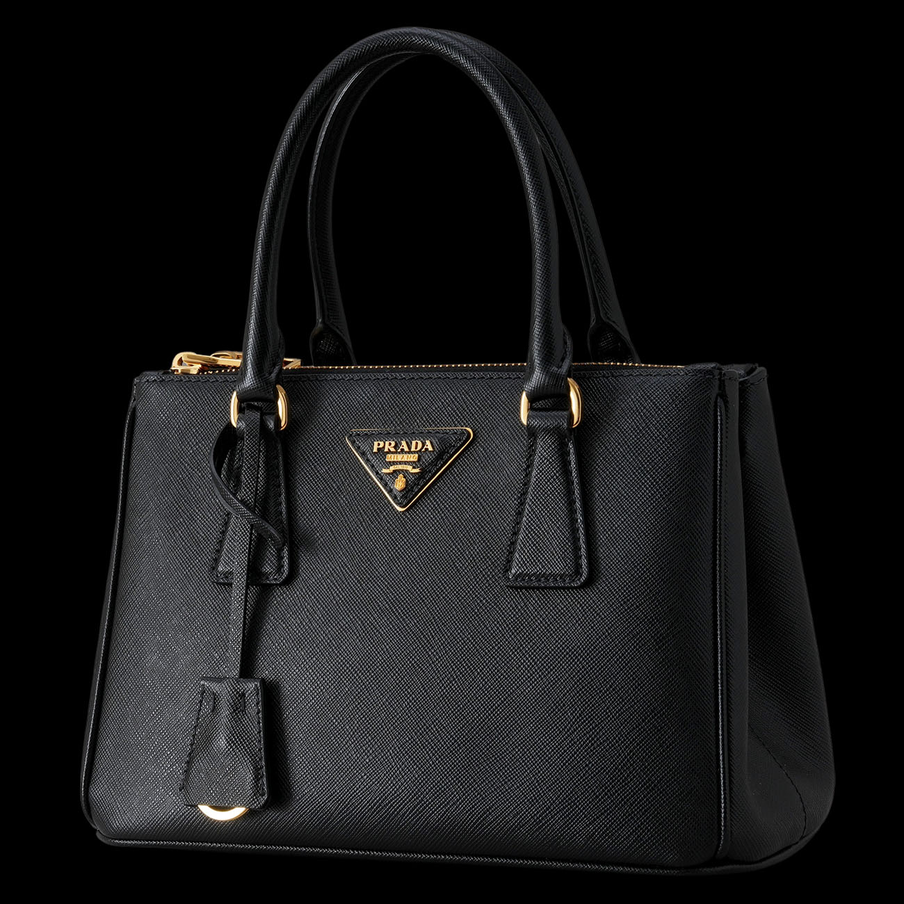 PRADA(USED)프라다 1BA896 사피아노 럭스 토트겸 숄더백