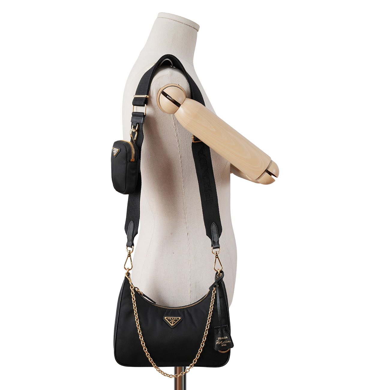 PRADA(USED)프라다 1BH204 리나일론 테수토 호보