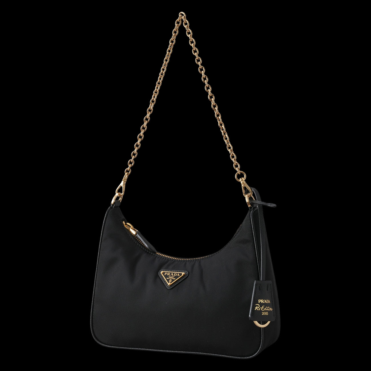 PRADA(USED)프라다 1BH204 리나일론 테수토 호보