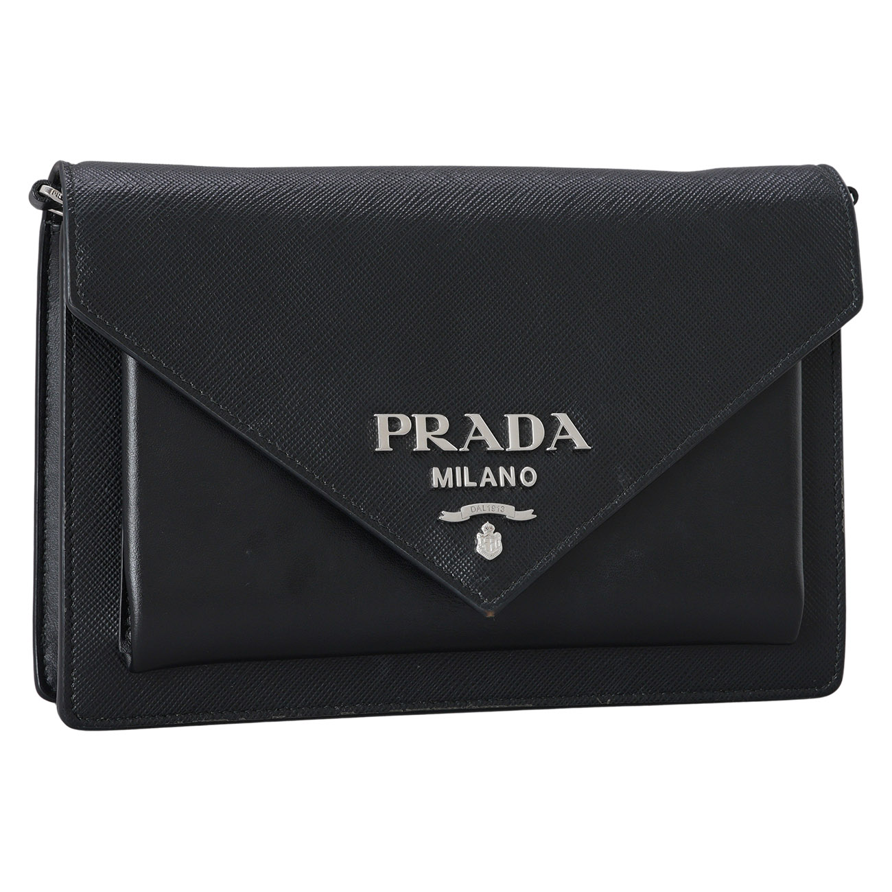 PRADA(USED)프라다 1BP020 엔벨로프 미니 크로스백