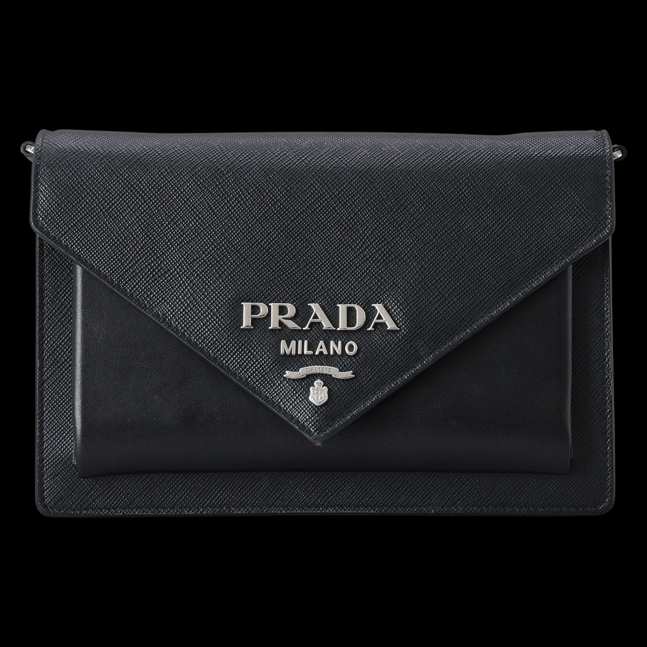 PRADA(USED)프라다 1BP020 엔벨로프 미니 크로스백