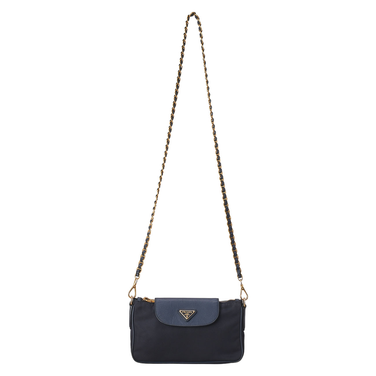 PRADA(USED)프라다 테수토 체인 숄더백