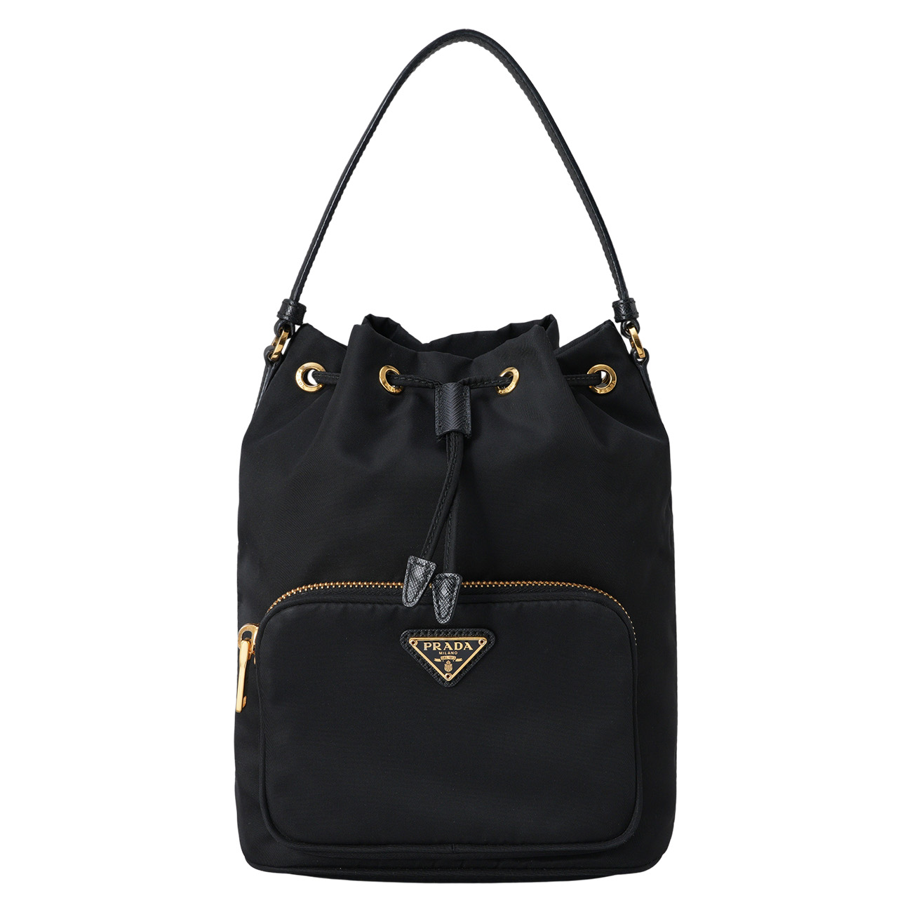 PRADA(USED)프라다 1BH038 리나일론 버킷백