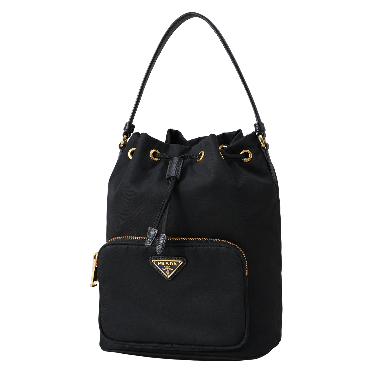 PRADA(USED)프라다 1BH038 리나일론 버킷백
