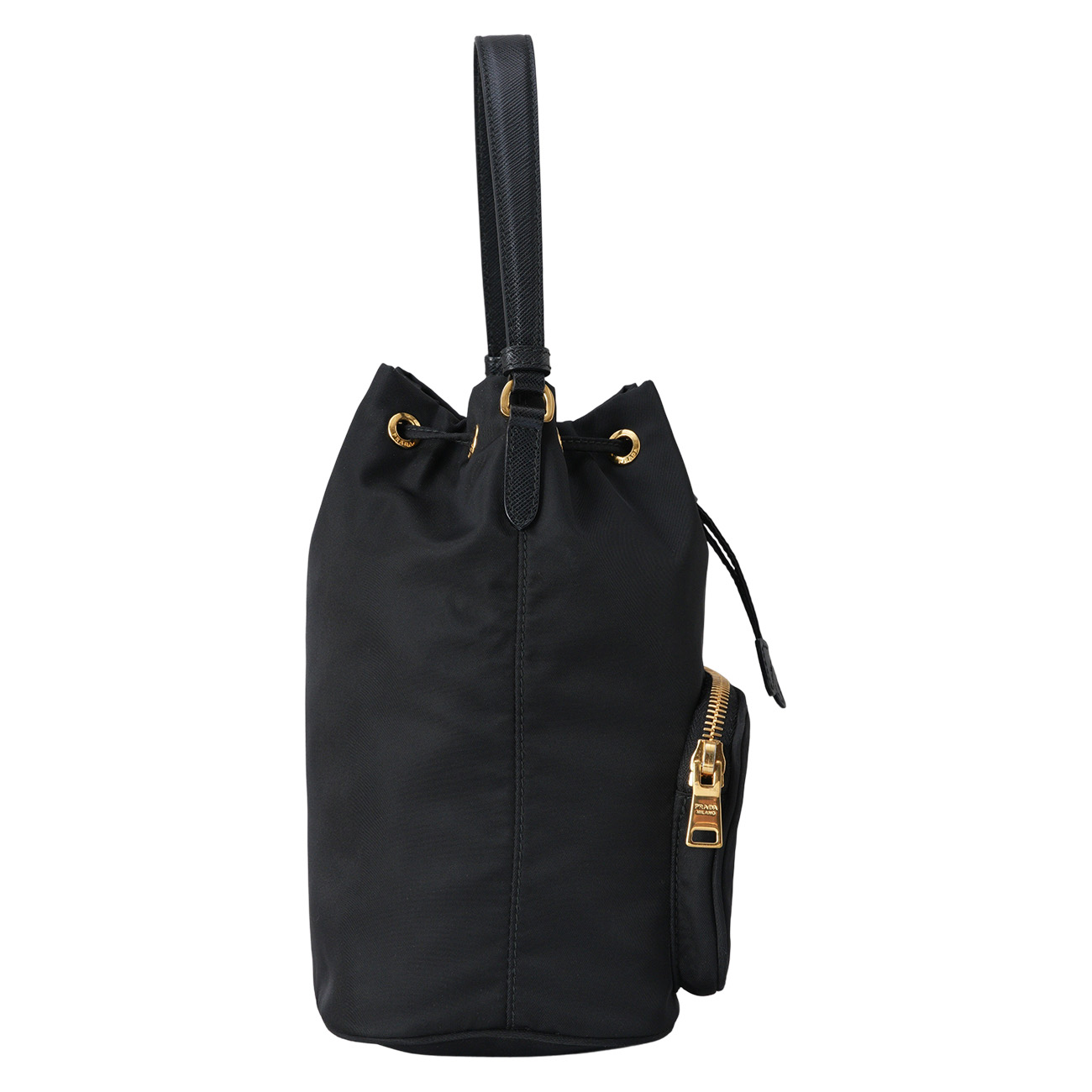 PRADA(USED)프라다 1BH038 리나일론 버킷백