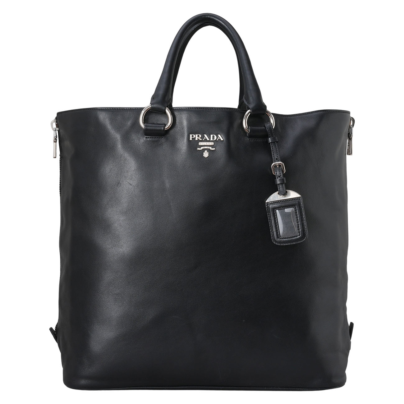 PRADA(USED)프라다 BN2477 소프트 카프 토트 겸 숄더백