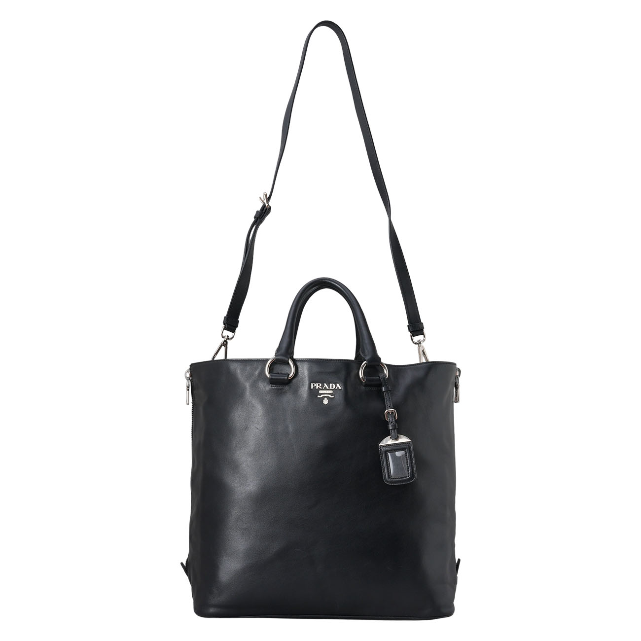 PRADA(USED)프라다 BN2477 소프트 카프 토트 겸 숄더백
