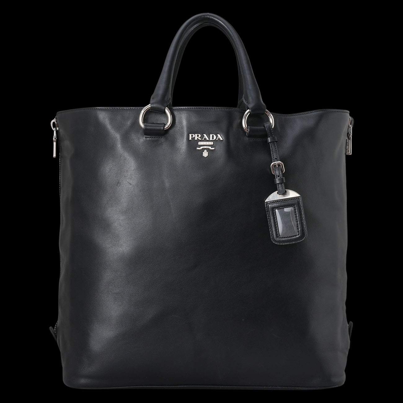 PRADA(USED)프라다 BN2477 소프트 카프 토트 겸 숄더백