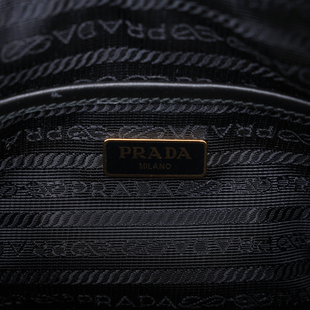 PRADA(USED)프라다 1BH112 나파 고프레 크로스백