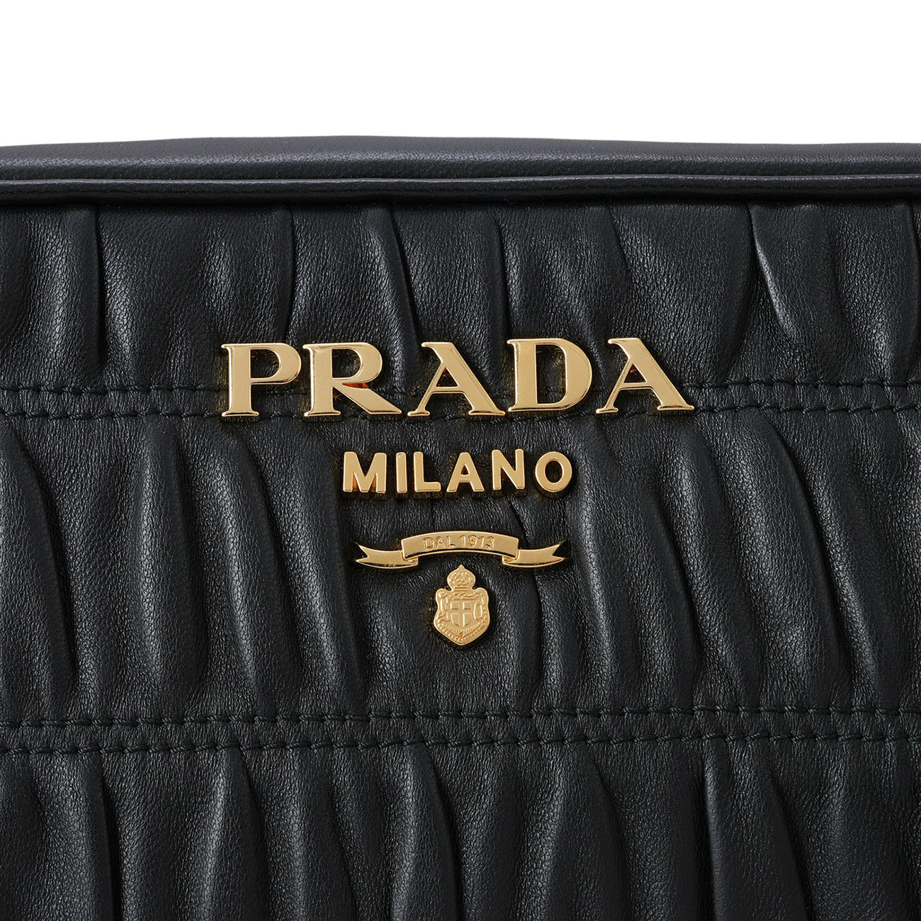 PRADA(USED)프라다 1BH112 나파 고프레 크로스백