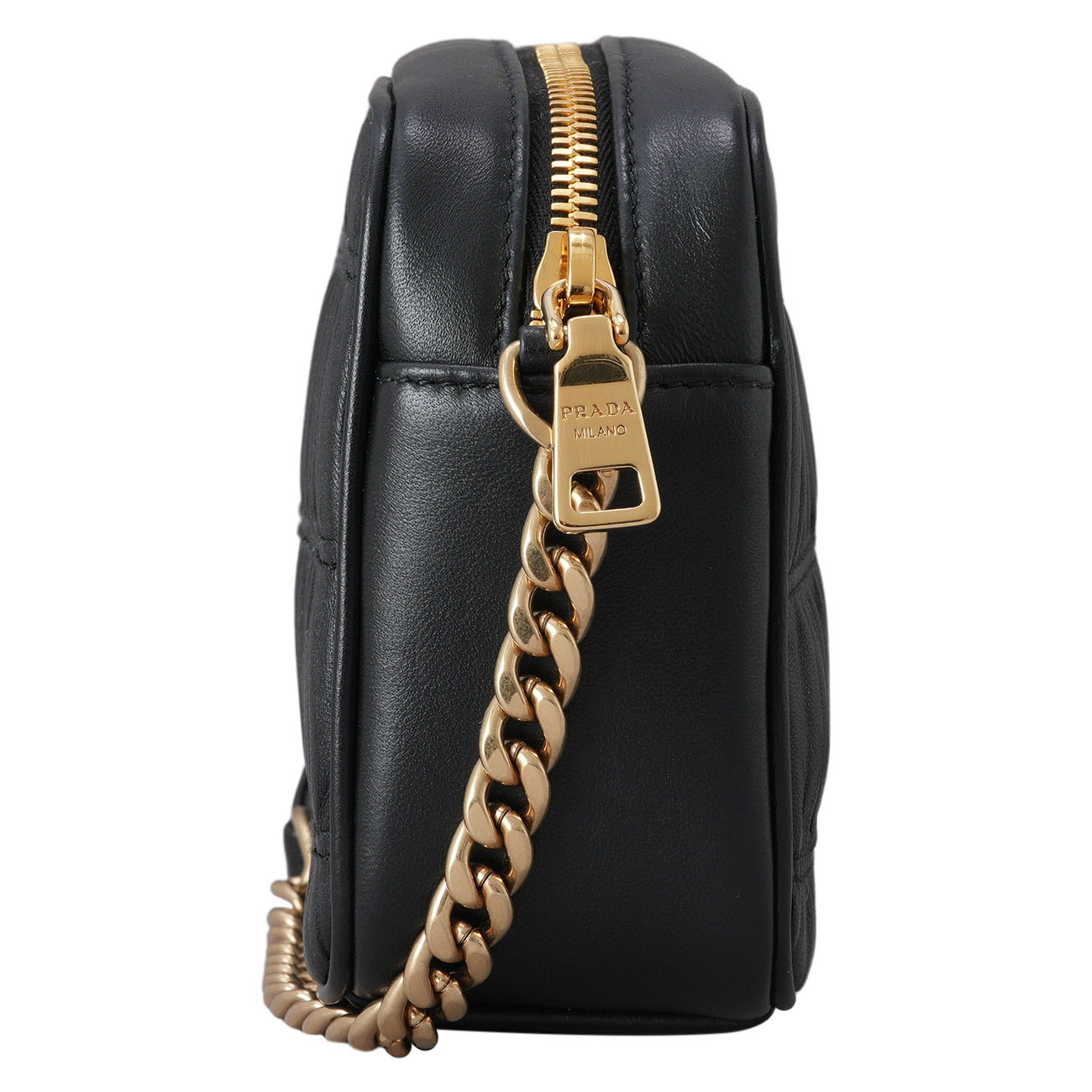 PRADA(USED)프라다 1BH112 나파 고프레 크로스백