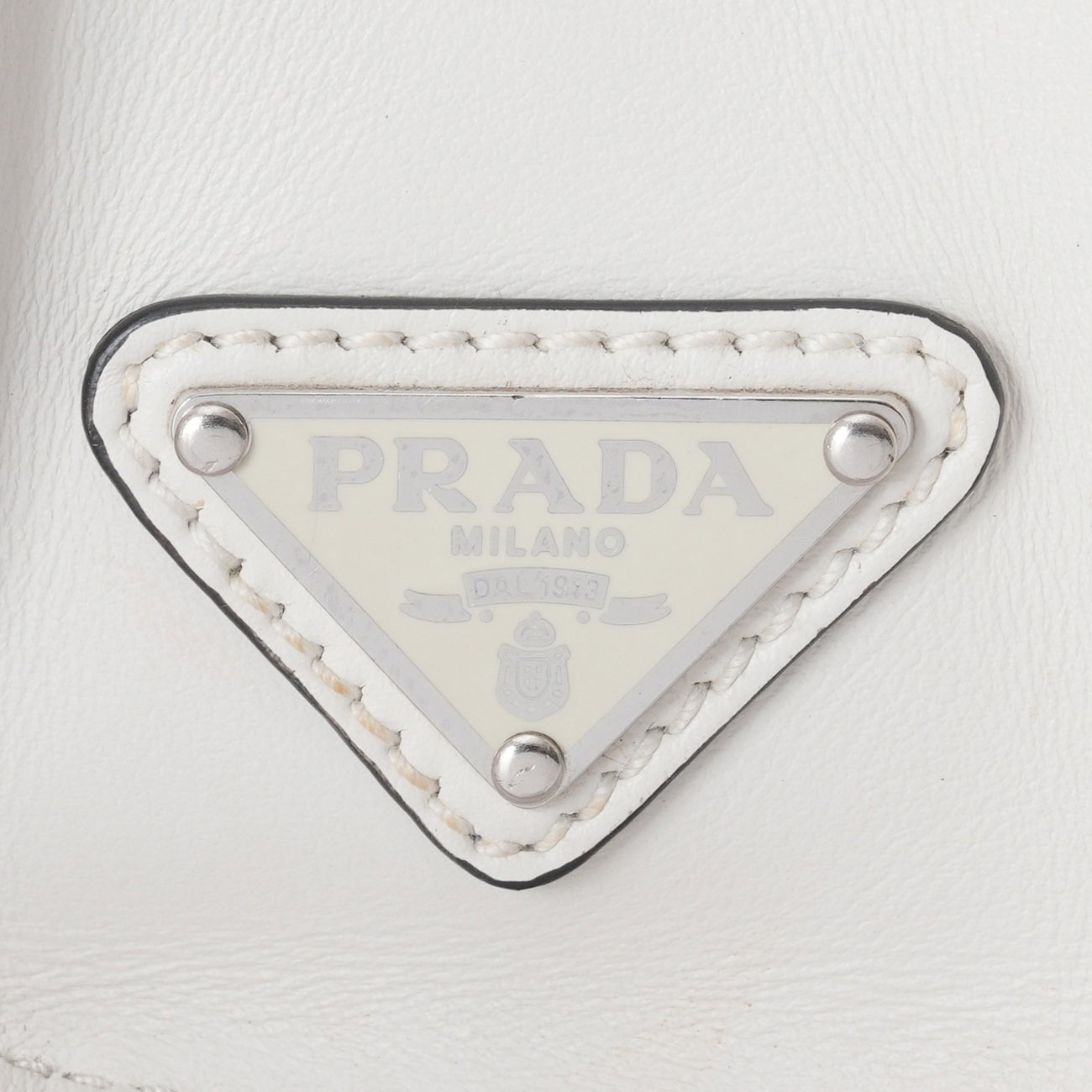 PRADA(USED)프라다 1BA333 트라이앵글 미니 토트겸 숄더백