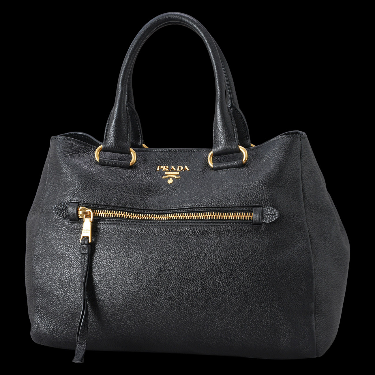 PRADA(USED)프라다 비텔로 토트겸 숄더백