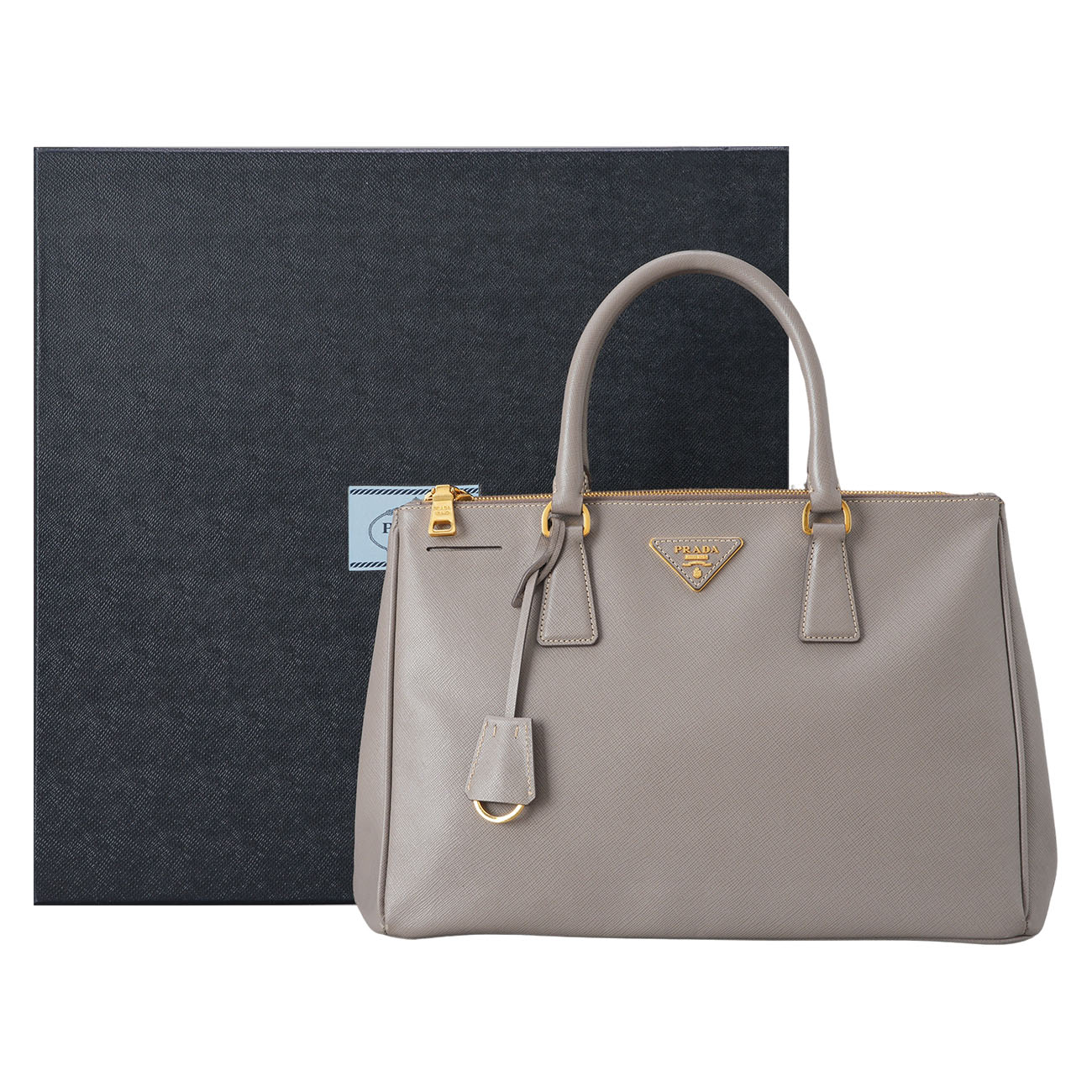 PRADA(USED)프라다 BN2274 사피아노 럭스 토트겸 숄더백