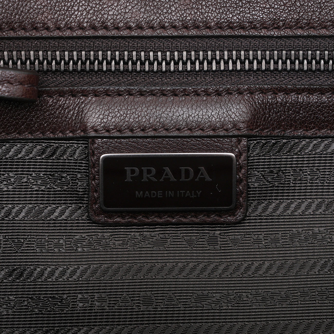 PRADA(USED)프라다 버팔로 가죽 메신저백