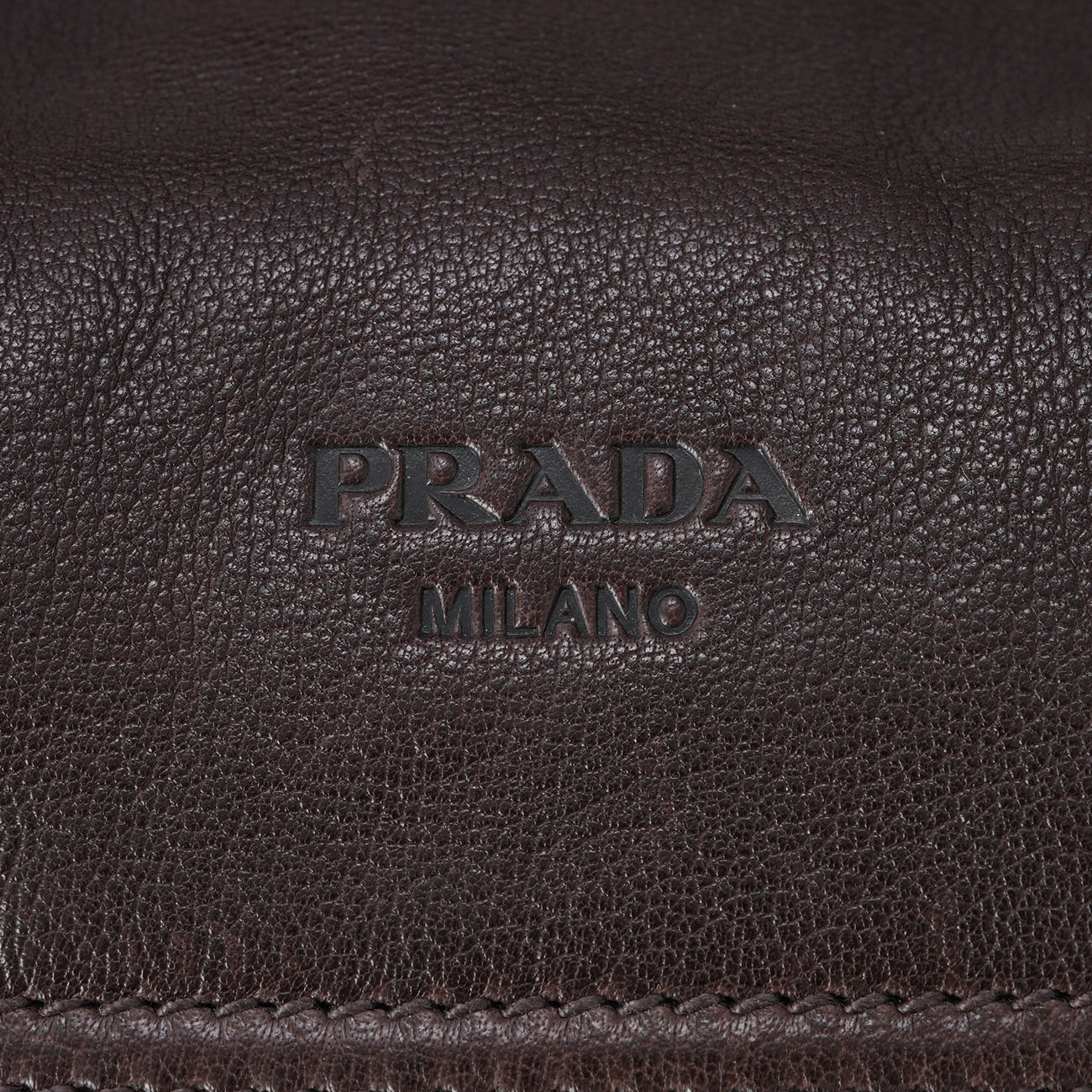 PRADA(USED)프라다 버팔로 가죽 메신저백