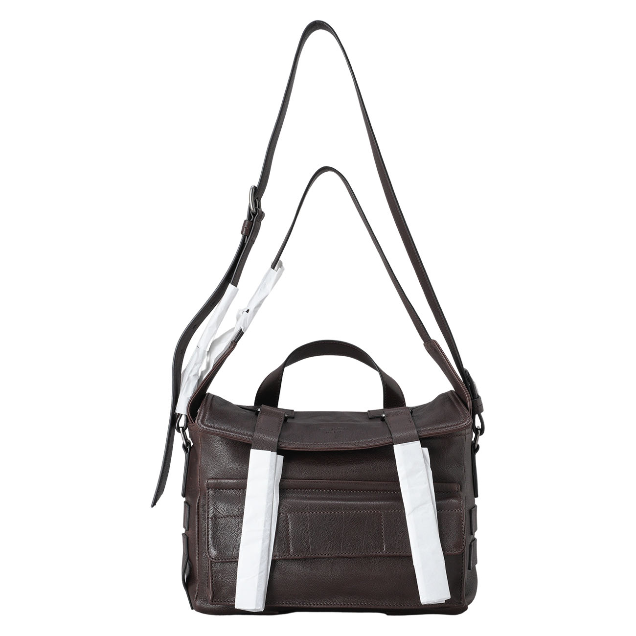 PRADA(USED)프라다 버팔로 가죽 메신저백
